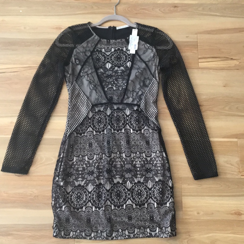 Mustard Seed Black Lacey dress